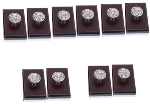 Lurrose 10 Stk Schnell Trocknender Stift Rockhounding-werkzeuge Schreibtisch-tintenlöscher Löschpapier Für Blumenpresse Tinte Schnell Trocknender Stempel Füller Blotter-kunst Brown Hölzern