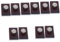 Lurrose 10 Stk Schnell Trocknender Stift Rockhounding-werkzeuge Schreibtisch-tintenlöscher Löschpapier Für Blumenpresse Tinte Schnell Trocknender Stempel Füller Blotter-kunst Brown Hölzern