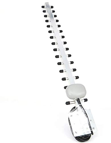 Kaunosta Antenne Yagi 4G LTE 25dBi à gain élevé longue portée étanche pour extérieur SMA mâle avec câble de 1,5 m pour routeur 4G LTE réseau sans fil adaptateur USB caméra de sécurité moniteur de