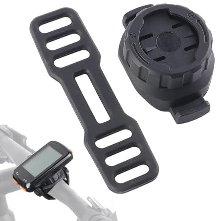 Mimoqk Halterung für Fahrradcomputer für Fahrradcomputer, Handlebar, ° drehbar, Schnellverschluss-Halterung, robust, robust, für allgemeine Passform, Zubehör für Road Bikes, Mountain Bikes