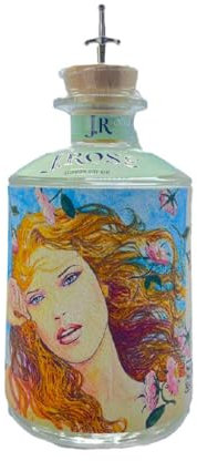 J.ROSE London Dry Gin, 43% Vol, 70 cl, JR09 Bottiglia Premium con Design Artistico