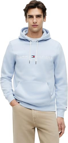 Tommy Hilfiger Herren Hoodie Tommy Logo mit Kapuze
