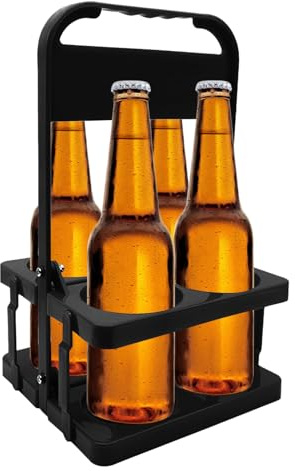 Generico Milk Bottle Holder - Metal Bottle Holder, Vintage Bottle Holder | Durable Wire Bottle Holder for Milk Juices, Water Bottles, Kitchen Table, Picnic Space,