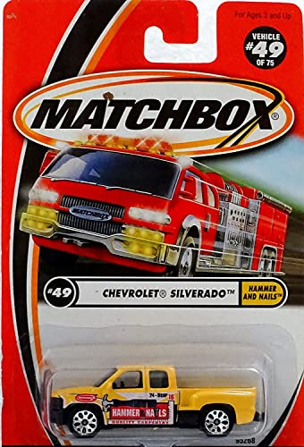 Matchbox Chevrolet Silverado Marteau et clous #49