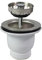 65mm Chrome Sink Mini Stainless Steel Basket Strainer Waste Kit