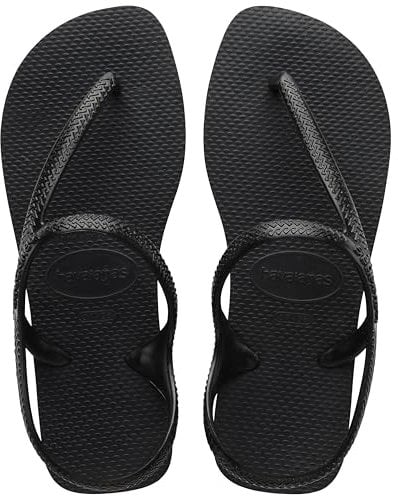 Havaianas - Flash Urban, Sandali Comodi, Eleganti E Versatili, Chiusura Alla Caviglia, Cinturini Incrociati Metallizzati, Donna