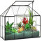 Grand Terrarium en Verre – Terrarium en Forme de Maison en Verre avec Couvercle 24 x 20 x 14 cm NA