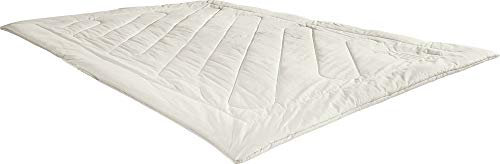 Erwin Müller Bio Duo-Steppbett Hanf 60% Hanf, 40% Wolle Natur Größe 200x220 cm