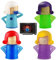 4 piezas Limpiador de microondas, Desodorizante para Neveras, Angry Mama Limpiador Microondas, Limpiador de vapor de microondas, Cool Mama Congelador Olor Ambientador Mejorar el Olor de Dormitorio