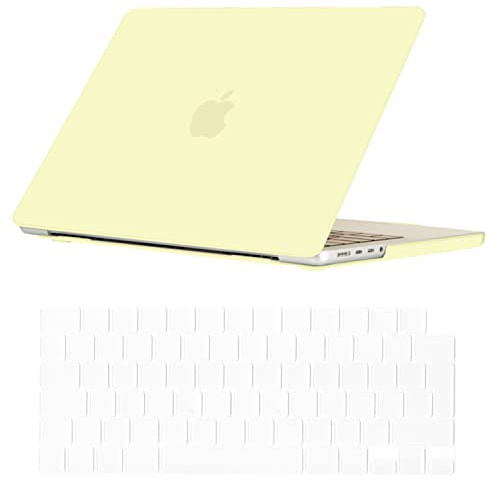 Se7enline Funda rígida de plástico compatible con MacBook Pro de 14 pulgadas 2025 2024 2023 2022 2021 para Mac Pro M5 M4 M3 M2 M1 modelo A2918 A2992 A3112 A3401 A2779 A343434 Funda para teclado y