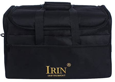 Vaguelly Robuste Trommeltasche mit hochwertigem Oxford-Tuch, gepolsterter Trommeltasche für Cajon und Zubehör, praktisches Reißverschluss-Design für einfachen Transport und Schutz