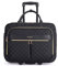 bagsmart Roller Sacoche pour ordinateur portable à roulettes pour femme - 17,3 - Avec roulettes - Pour le travail, les voyages, les affaires - Noir/blanc, Noir , 45.0 cm x 36.0 cm x 23.5 cm