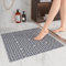 XIYUNTE Tapis de douche carré antidérapant et anti-moisissure – Grand tapis de douche 60 x 60 cm pour douche intérieure, tapis de douche en caoutchouc antidérapant pour personnes âgées et handicapées,