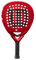 Pala de pádel Wilson Bela LT V2.5, fibra de carbono/EVA, 365 g, roja
