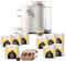 CAFE ROYAL SWITZERLAND PROFESSIONAL Machine à Café CoffeeB Globe Blanc 1.3L avec 90 Coffee Balls Expresso - 100% Compostables