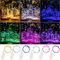 6 Stück LED Lichterkette Batterie Betriebe, 2M 20LEDs Mehrfarbig Mini Lichterketten Silber Kupferdraht Batteriebetrieb, LED Beleuchtung Batteriebetrieben Deko für Flasche, Urlaub,Weihnachten Deko