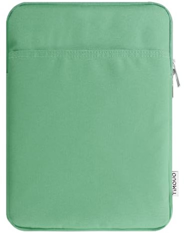 TiMOVO 9-11 Zoll Tablet Tasche für iPad 11 A16 2025, 10. Gen. 10.9, 10.2, Air 11/Air 5/4. Gen. 10.9, Galaxy Tab A9 Plus 11, Schutztasche für Smart Keyboard, Bodhi Grün