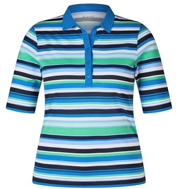 Rabe T-Shirt Gestreift - Polokragen, Kurzarm