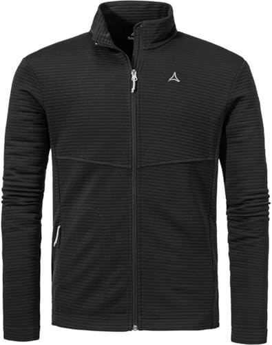 Schöffel Herren CIRC Fleece Jk Style Smue MNS, kreislauffähige Fleecejacke mit 2-Wege-Stretch, wärmende, schnell trocknende Outdoor Jacke mit fast 100 % Recyclingfähigkeit