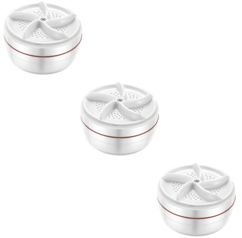 JEWEDECO 3pièces Mini Machine à Laver Usb Silencieuse Pour -vêtements Laveuse Portable Et Compacte Pour Dortoirs Et