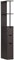 HOMCOM Tall Bathroom Cabinet, Freestanding Bathroom Storage Cabinet with 2-Tier Shelf and Drawers, Narrow Cupboard Storage Unit, Brown