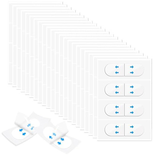 ZEPIQOR 120 Stück Face Tape Face Lifting Tape Facelifting Tape Facelift Band Face Tape Lifting Gesicht Geeignet zur Straffung der Haut im Gesicht am Hals und an Schlaffen Augen (Transparent)