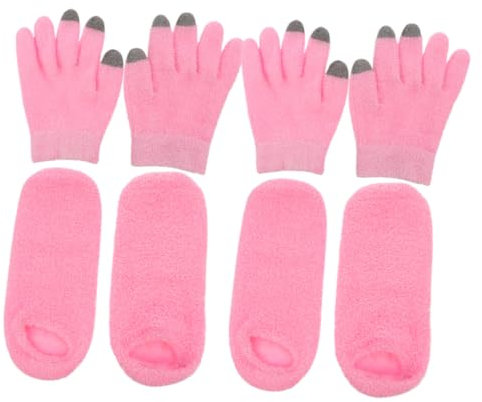 VALICLUD 2 Paar Touchscreen-handschuhe Für Damen Und Herren – Feuchtigkeitsspendende Spa-gel-socken Mit Garnmaterial Für Kaltes Wetter