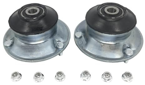 Hajus 4121094001 2x Federbeinstutzlager + 2x Wälzlager Vorne 31336759871S kompatibel mit BMW 3er Z3 E36 Z4 E85 316i 320i