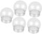 MUCKLILY 5 Stück Schneeball DIY-Schneekugeln für DIY Schneekugel DIY-Schneekugeln aus Kunststoff Foto-Schneekugel-Bastelarbeiten Schneekugelhandwerk Plastik Transparent