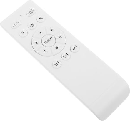 CHICAMPERA Mando a distancia universal para ventiladores de techo y lámparas con regulación de velocidad de 6 niveles, carcasa de plástico, frecuencia de 433 MHz, adecuado para ventilador de techo con