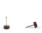 Clouer Dans les Patins en Plastique Pieds Pour Chaise Canapé Table, Fabriqué en Allemagne (Brun, 10mm Diamètre, Paquet de 12, 2x2mm Foret) by Keay Vital Parts