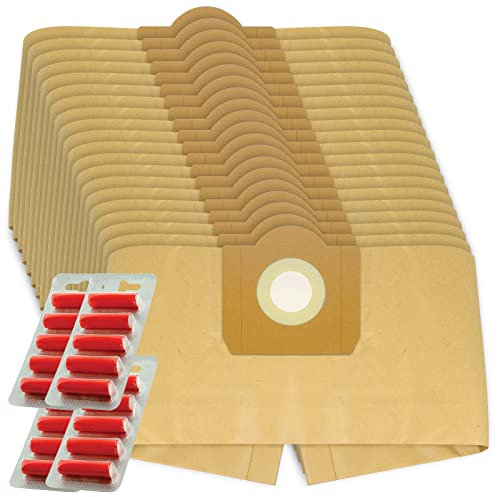 Spares2go à double paroi Grande de filtration Sacs pour Karcher Wd3 Wd3p Wet & Dry Aspirateur (lot de 20 + désodorisants)