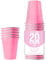 Pack de x20 Original Pink Pastel Cups Officiels | Gobelets Américains 53cl Roses Pastel | Beer Pong | Qualité Premium | Gobelets en Plastique Réutilisables | Lavables Lave-Vaisselle | OriginalCup®