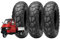 Deestone 3 Reifen 100/90-10 X PIAGGIO APE 50 MOTORRAD ROLLER MOTORRAD 8PR GUMME EGF10TSD 61L schlauchlose Reifen