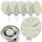G4 LED Bulbs Cool White 6000K 2W equivalent to JC G4 12V 20W Halogen Capsule Light Bulb 2 Pin Base - Mini 12 Volt 20 Watt LED Bulb G4 for Cooker Hood Extractor Oven - Lamp Bulb 20w/12v Bipin - 6 Pack