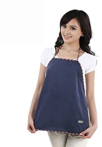 ZMMHW Umstandsmode, Schutz vor elektromagnetischer Strahlung Schwangere Frau Camisole EMF Shielding,Blau