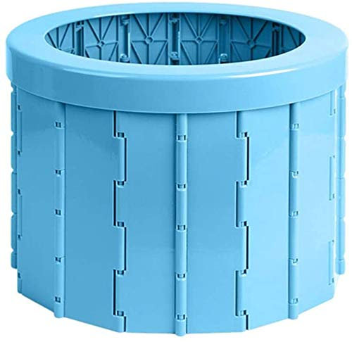 DHRH Outdoor Camping Klappbare tragbare Toilette, Faltbare Kommode Camping Toilettensitz für Camping Wandern Lange Reisen