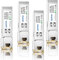 QSFPTEK 4Pack 10GBASE-T SFP+ Kupfer RJ45 Modul Transceiver up to 30m, SFP+ auf RJ45 für Cisco SFP-10G-T-S, Ubiquiti UF-RJ45-10G, Netgear, D-Link, Supermicro, TP-Link, Linksys, andere offene Schalter