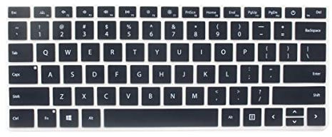 Microsoft Surface Keyboard Skin Cover - Compatible with 13.5 & 15 Laptops & 2-in-1s (Black)
