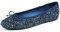 Feversole Ballerina in Vernice Colorata con Cuscino in Memory Foam per amaretti da Donna