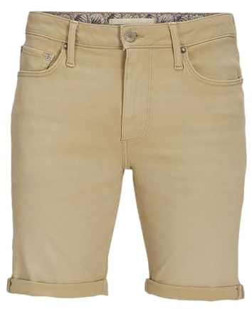 JACK & JONES Shorts Herren JJIRICK JJEVAN CJ 977 SN 12255132,Prairie Sand,S