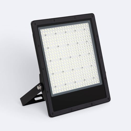 LEDKIA LIGHTING LED-Flutlichtstrahler Led Strahler Außen Gartenstrahler 200W Dimmbar 0-10V 170 lm/W IP65 ELEGANCE Slim PRO Schwarz Warmweiß 3000K60º