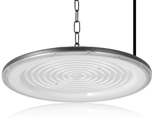Bellanny 800W UFO LED High Bay Lumière - 80000LM LED Projecteur LED Industriel Intérieur, Blanc Froid 6500K, Éclairage de Baie Commerciale Étanche IP66 pour Atelier Usine Garage Entrepôt