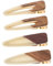 MERRYHAPY 4 Pièces pince à cheveux rétro barrette barettes accessoire femme pince à cheveux acrylique pinces à cheveux en acrylique pinces à cheveux filles épingles à cheveux simples En bois