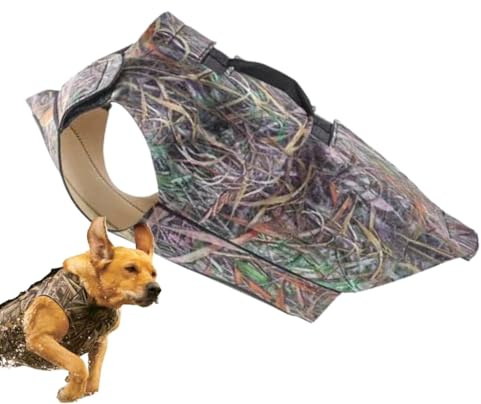 Tarnweste für Hunde, Hundebekleidung, Jagdweste, Hundetrainingsweste, Sportweste, Sicherheitsweste für Outdoor, Jagd und Wassertraining