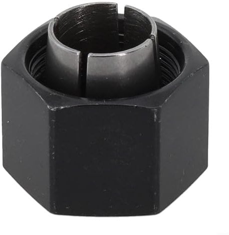 High Performance Chuck Collet and Nut Replacement for Bosch Routers Including DW618D/M Compatible with Key Parts (12.7MM)