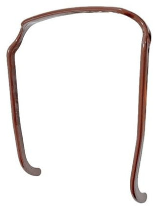 Hrlace 2 Stück Haarreif Sonnenbrille Eckiger Haarreifen Stirnbänder Unsichtbarer Haarreif Kunststoff Headband für Männer Damen Lockiges und Gestyltes Haar für Volume and Style Hair Helles Curry