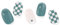DUKASOU Nagelfolie UV Härtend - 28 Stück Nagelaufkleber Gitter Nagelfolien Selbstklebend Gel Nail Strips für UV Lamp Lang Anhaltende Nagellackstreifen Gel-Nagelaufkleber Art Stickers