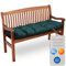 Amazinggirl Bankauflage Sitzkissen Outdoor Hollywoodschaukel Kissen 100 x 50 cm - Sitzpolster Bank Polster für Sitzbank Gartenbank und Paletten Bankkissen Indoor und Outdoorkissen Grün