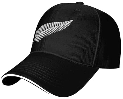 Baseball Caps Neuseeländischer Maori-Farn Basecap Unisex Kappen Atmungsaktiv Baseballkappen Für Ausflug Sports Draußen